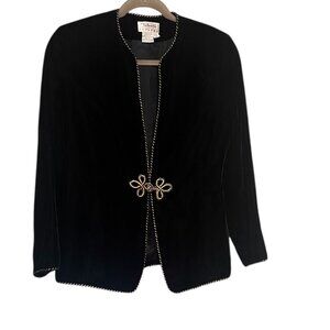 VTG TALBOTS Women's Velvet Jacket